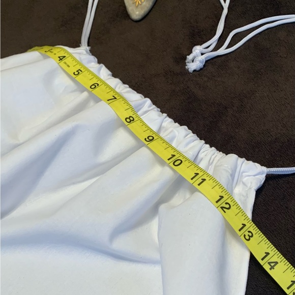 GiGi white larger lightweight drawstring dust bag VVGUC - Picture 6 of 6